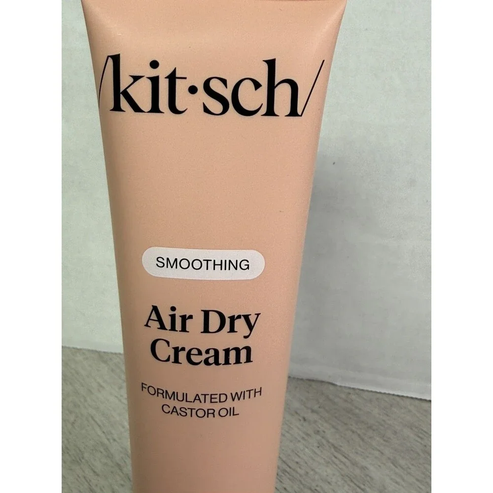 Kitsch Smoothing Air Dry Cream With Castor Oil & Coconut Oil 5.3 Oz 157mL Sealed